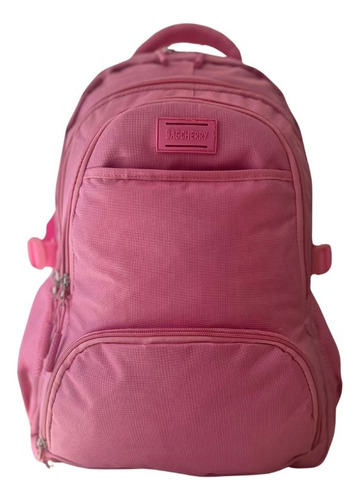 Mochila Porta Notebook Bagcherry Urbana 430010 Rosa Liso