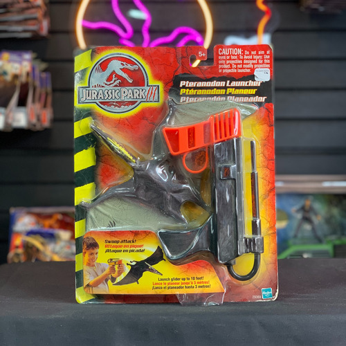 Jurassic Park 3 Pteranodon Launcher Hasbro 2001 (Usado)