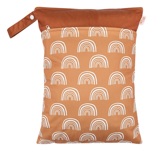 Bolsa Colgante Con Cremallera De Doble Capa Para Guardar Pañ