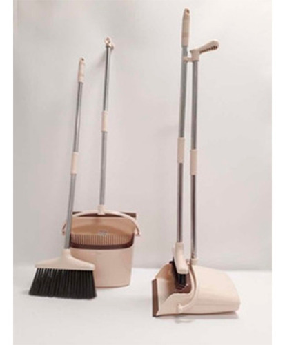 Pala Con Escoba Con Cajon Rebatible Excelente, Calidad Ya!!