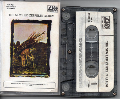 The New Led Zeppelin Album  Cassette Ricewithduck
