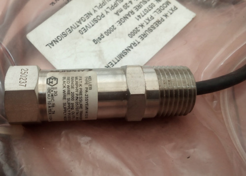 Transmisor De Presion Murphy 2000 Psi