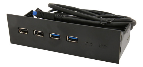 Hub De Panel Frontal Usb De 4 Puertos, 2 Usb2.0, 2 Usb3.0 De