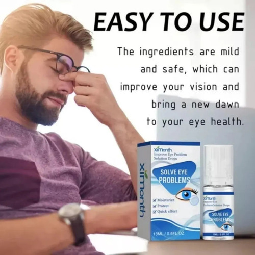 Gotas Para La Salud Ocular, Gotas Relajantes Para Ojos Secos