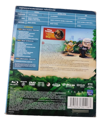 Up Una Aventura De Altura Película Disney Pixar Bluray (Usado)