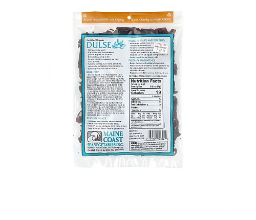 Alga Dulse Del Atlantico 2 Oz. Vegetales Del Oceano