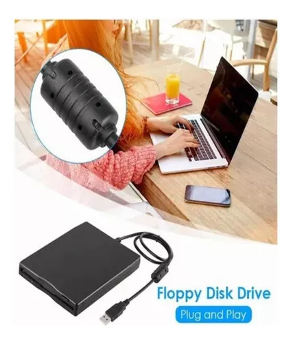 3.5 Unidad De Disco Externa Usb Portátil 1.44m Fdd