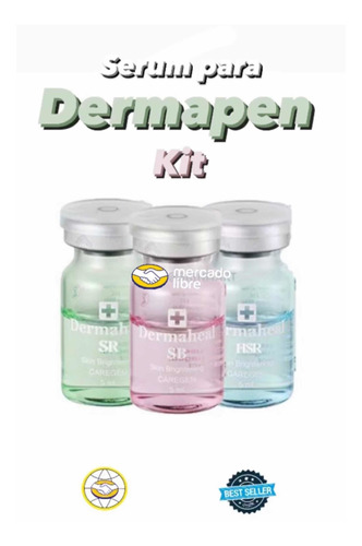 Serum Para Dermapen Kit 3 U.  Ácido Hialuronico