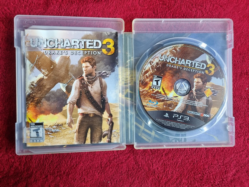 Uncharted 3 Playstation3 Ps3videojuego Completo (Usado)