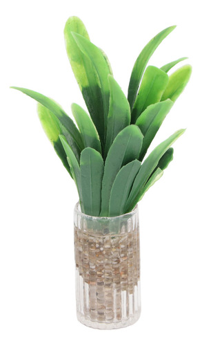 Planta De Casa De Muñecas En Miniatura, Modelo En Maceta Art