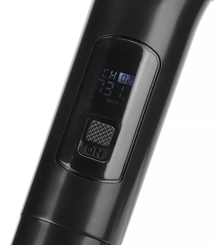 Micrófono Inalámbrico Conexión Usb Uhf Micrófono De Mano