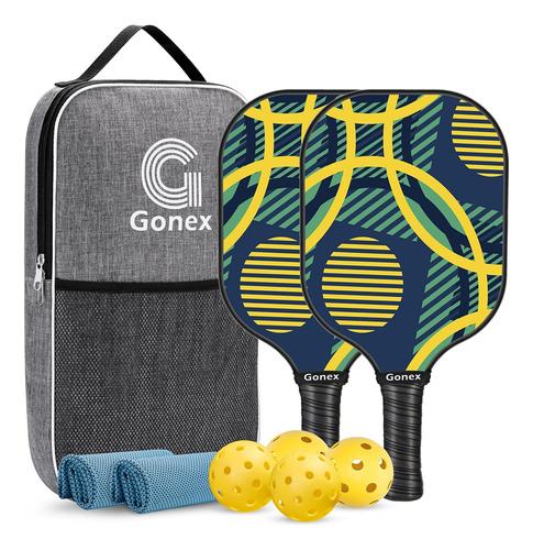 Palas De Pickleball, Juego De Pickleball Ligero Agarre ...