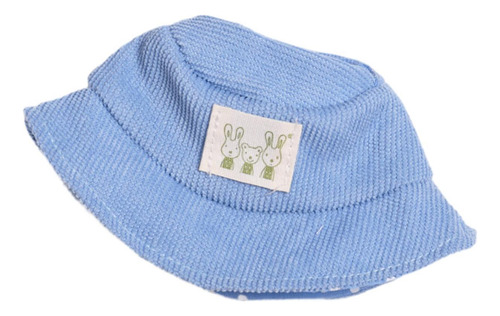 Sombrero De Muñeco De Peluche Para Muñeca De 15cm, Azul