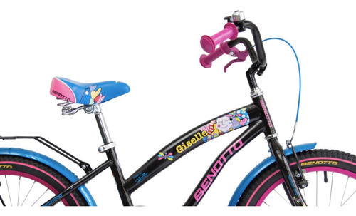 Bicicleta Benotto Cross Giselle R20 Niña Freno Contrapedal Color Negro Tamaño Del Cuadro Unitalla Tamaño Unitalla
