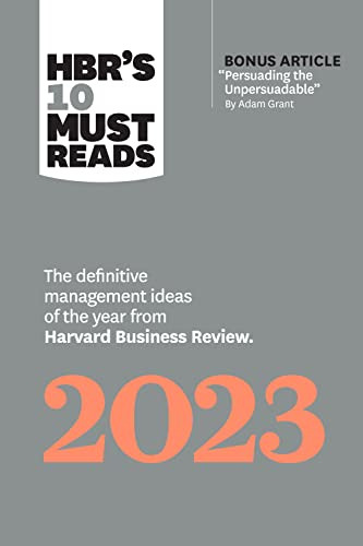 Libro Hbr's 10 Must Reads 2023 De Harvard Business Review  I