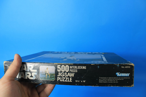 Star Wars Jigsaw Puzzle Luke Skywalker Kenner 1977 (Usado)