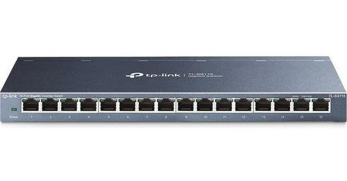 Imagen 1 de 7 de Switch Gigabit 16 Puertos Tplink Tlsg116 Usado
