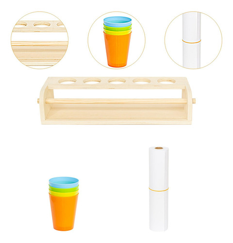 Pintura Para Niños Roll Rollos De Papel Cañas