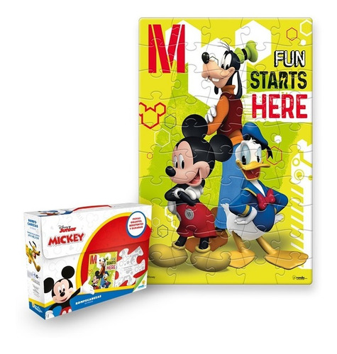 Rompecabezas X 50 Pzas Gigante Mickey Mouse