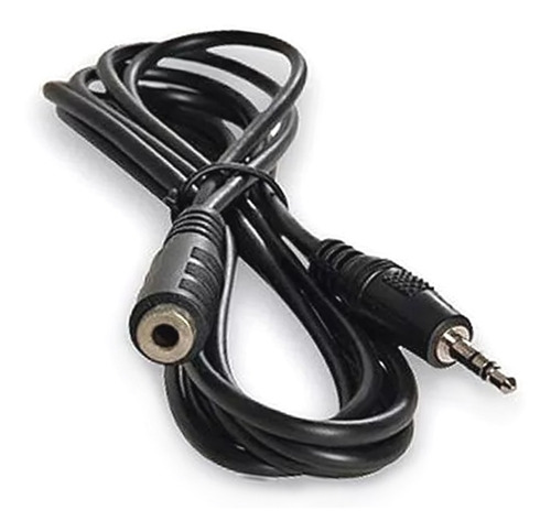 Pack 5 Cable Para Auriculares Miniplug 3.5 Hembra Macho 2mt