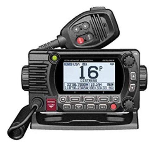 Standard Horizon Gx1800gb Negro 25w Vhf/gps/second Station E