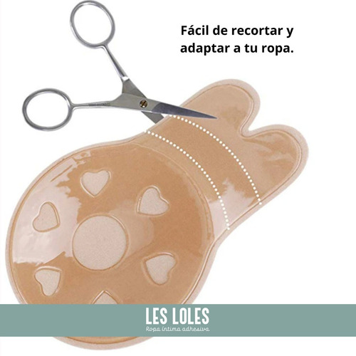 Imagen 3 de 10 de Levanta Busto Invisible Conejito + Cinta Bi Faz Les Loles