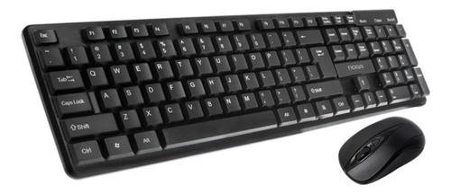 Kit Wireless Teclado Y Mouse Inalambrico Slim Multimedia Pc 