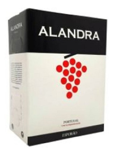 Imagem 1 de 2 de Vinho Tinto Alandra Bag Box 3 Litros