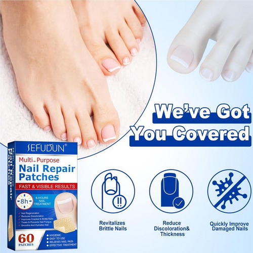 Parches Para Uñas De Los Pies, Parches De Reparación De Uñas