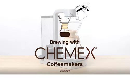  Chemex Juego de cafetera otomática, capacidad de 40 onzas,  incluye cafetera de 6 tazas : Hogar y Cocina