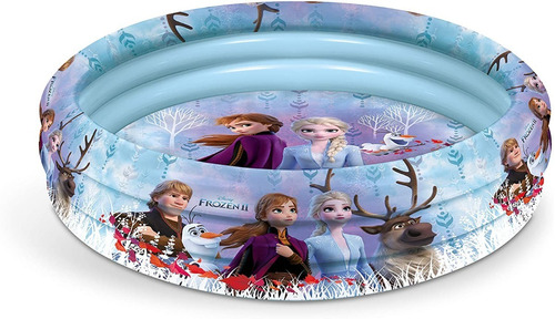 Pileta Frozen 2 - 100 Cm Con 3 Anillos - Mondo