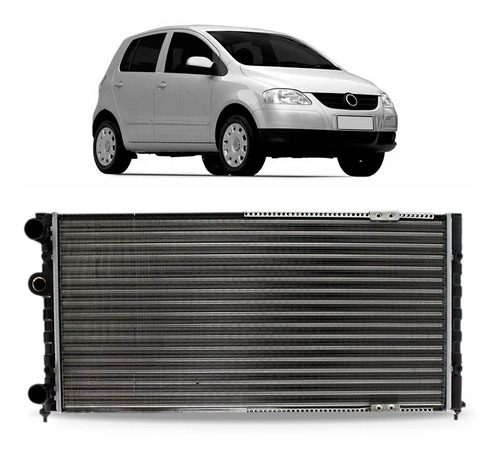 Radiador Fox 2003 2004 2005 1.6 Sem Ar Manual Mega Desconto