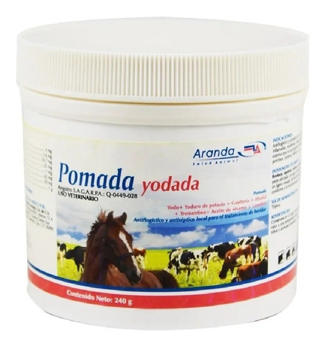 Pomada Yodada 240gr Aranda