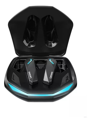 Kit 3 Fones Ouvido Sem Fio Bluetooth Lenovo Gm2 Pro Preto. Preto