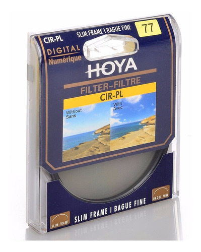 Filtro Hoya 77mm Cpl Polarizador Circular Envio Gratis