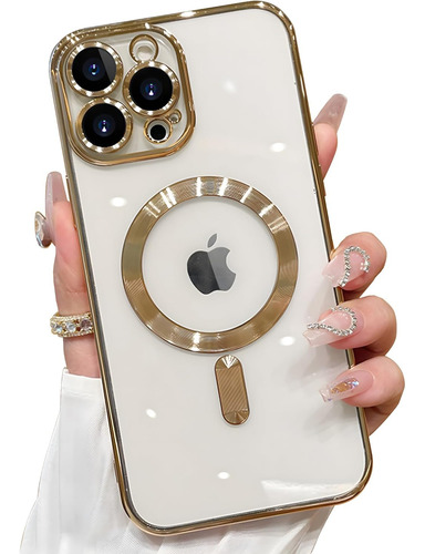 Funda Magnética Para iPhone Con Protección De Lente