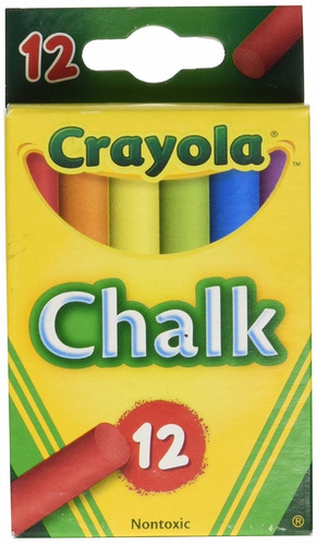 Crayola Tizas Set X 2 De Colores 12 Unidades Surtidas Edu