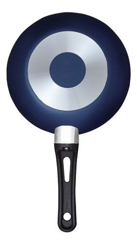 Frigideira Simples Antiaderente 18cm Azul Multiuso Frituras