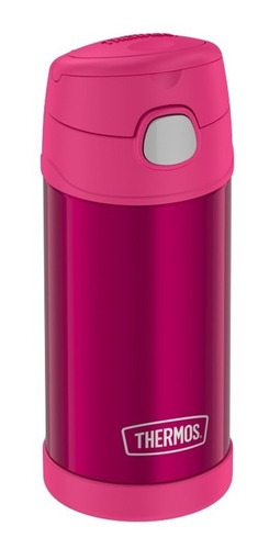 Termo Marca Thermos Original 355ml Rosa Liso!