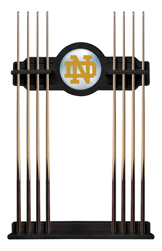 Notre Dame Nd Cue Rack Acabado Negro