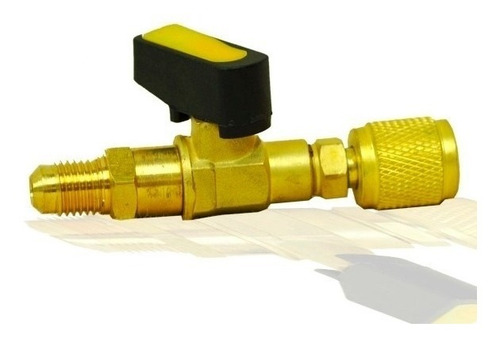 Llave Globo Para Mangueras 1/4 Carga Refrigerante Devoto