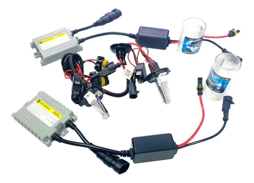 Kit De Luces Xenon 12v H4l 8000k (alta Halogena) Dc 12v 35 W
