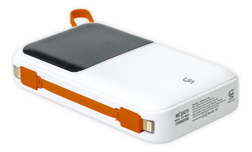 Powerbank Batería Portátil Cs 20000mah Carga 3 Dispositivos Blanco