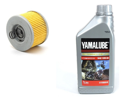 Kit Service Yamaha Xtz 150 Aceite + Filtro Aceite Original