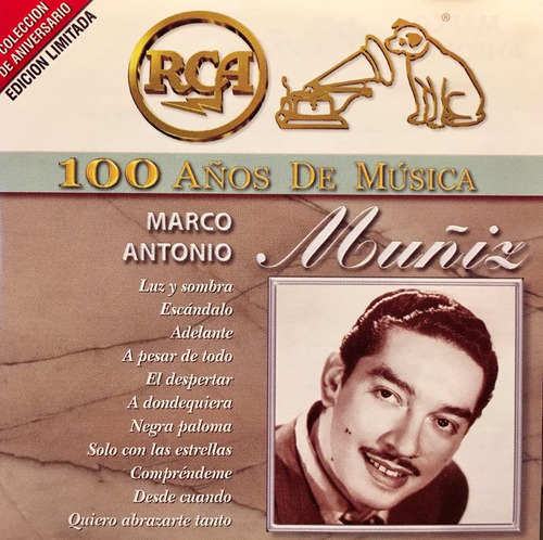 Cd Marco Antonio Muñiz 2cds - Luz Y Sombra Escándalo Adelant