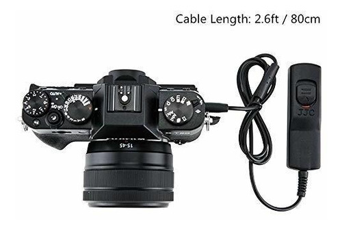 Imagen 1 de 4 de Mando Distancia Cable Para Fujifilm Fuji T4 Xt4 Xt3 Xt2