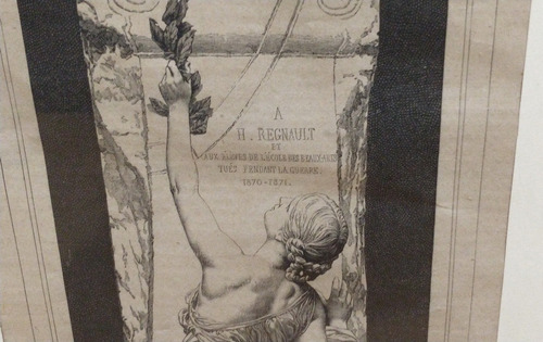 Imagen 4 de 4 de Cuadro: Jules Lavee La Jeunesse - Escultura Henri Chapu