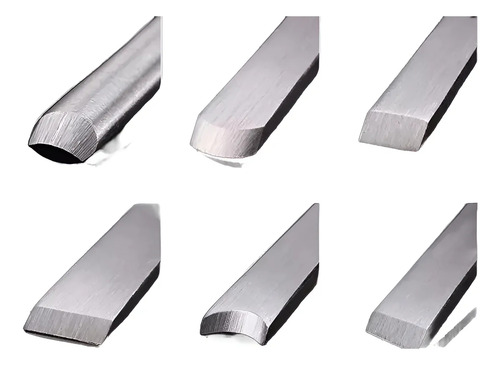 Gubias Para Tallar Madera 12 Unidades + Estuche Organizador