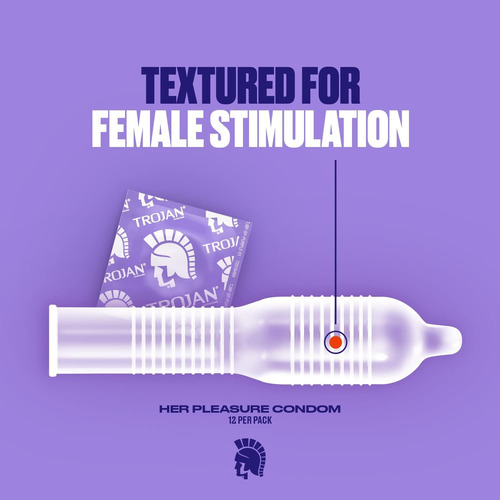 36 Preservativos Trojan Pleasure Pack