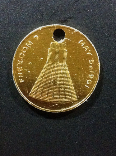  Estados Unidos Ficha Token Cúpula Espacial  Amvets 1961 